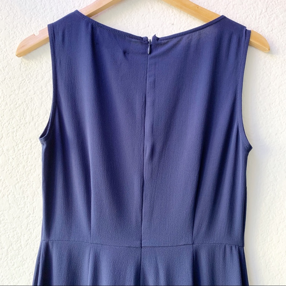 NWT BB Dakota RSVP Navy Blue Tiered Leg Jumpsuit - Picture 3 of 7
